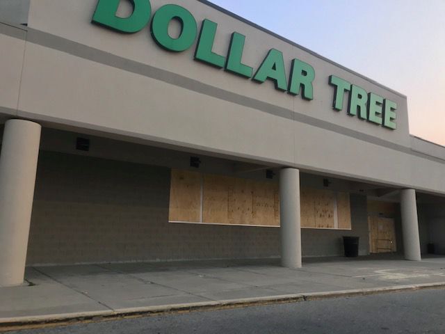 Boarded up Kenosha